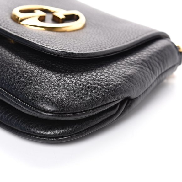 GUCCI Pebbled Calfskin Small 1973 Chain Shoulder - Picture 10 of 10